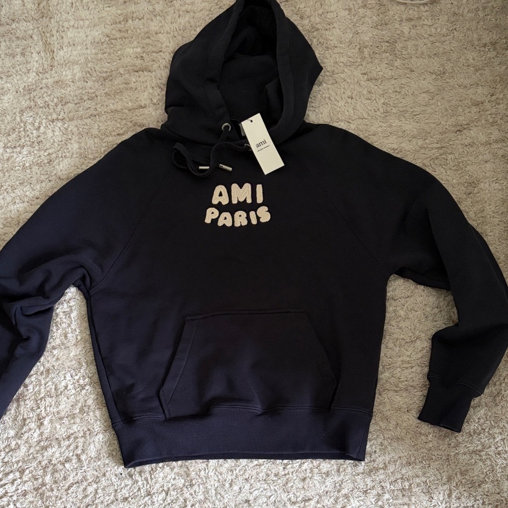 Ami Paris Hoodie Sweatshirt